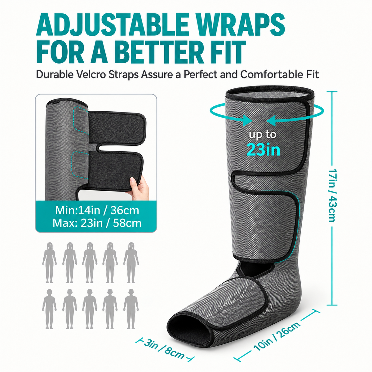 Wrap in, then settle down