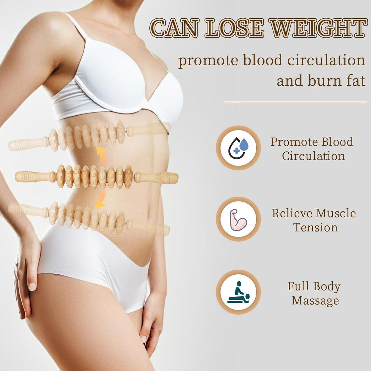 Wooden Massage Roller | A Simple Tool for Post-Workout Routines