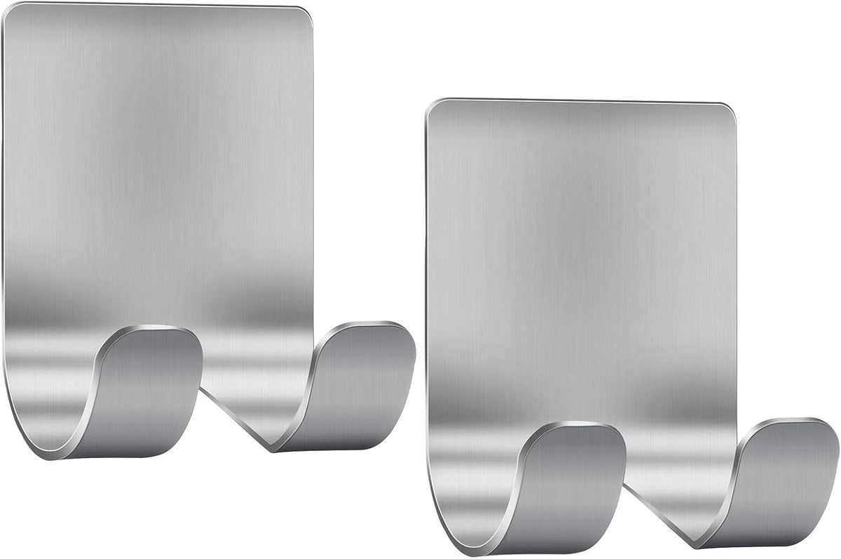 Self-Adhesive Razor Hook Set | Keep Shower Essentials Off the Shelf