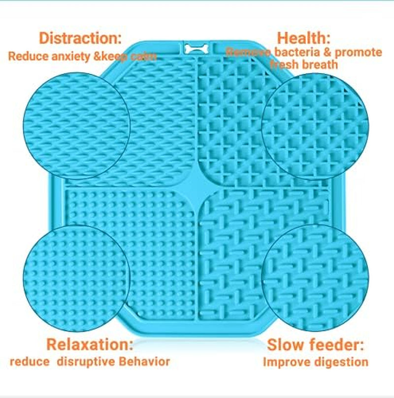 Suction Lick Mat Set for Dogs | Keep Them Busy During Grooming