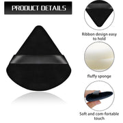 Triangle Powder Puff Set | Even Coverage for Everyday Makeup
