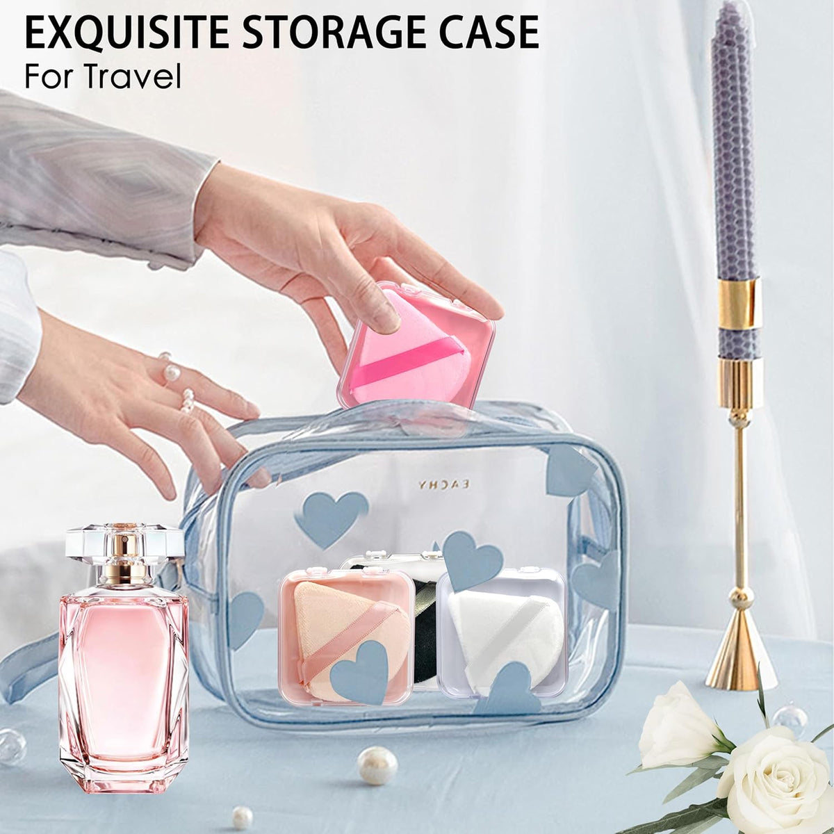 Triangle Powder Puff Set | Even Coverage for Everyday Makeup