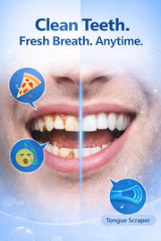 3-in-1 Floss Picks with Tongue Scraper | Freshen Up On the Go