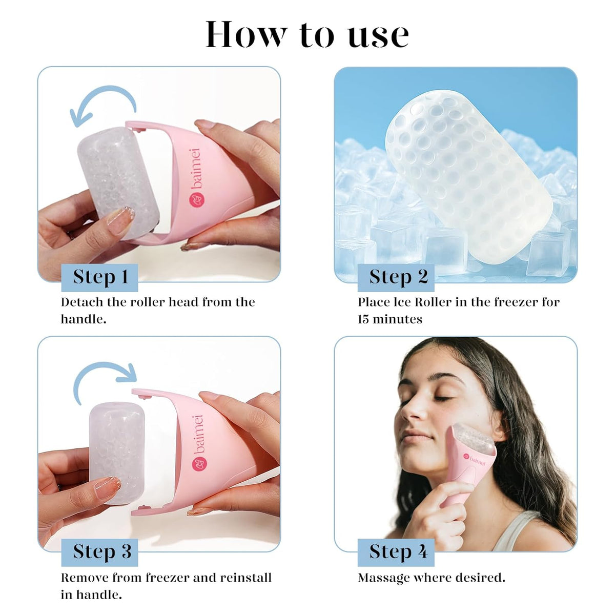 Ice Roller and Gua Sha Set | A Refreshing Step for Your Skin Routine