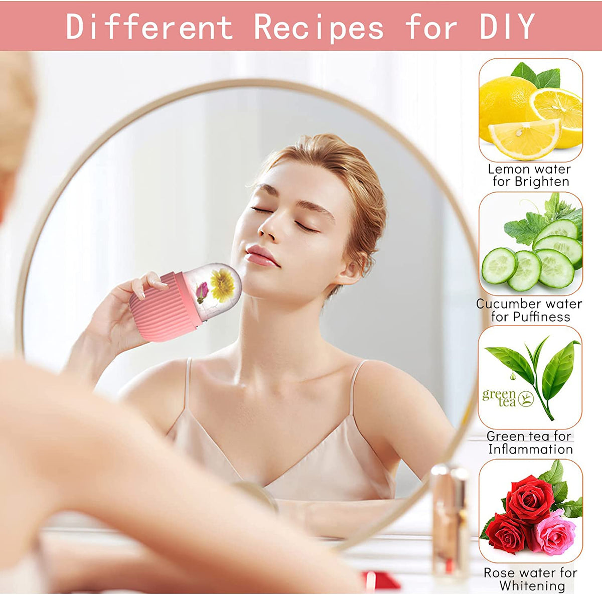 Reusable Ice Roller | A Refreshing Step for Face and Neck Care