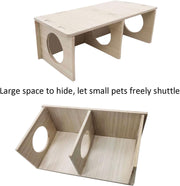 Wooden Hamster Hideout Maze | More Ways to Explore and Nest