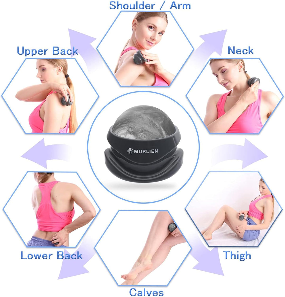 Massage Roller Ball | Targeted Relief for Tight Muscles