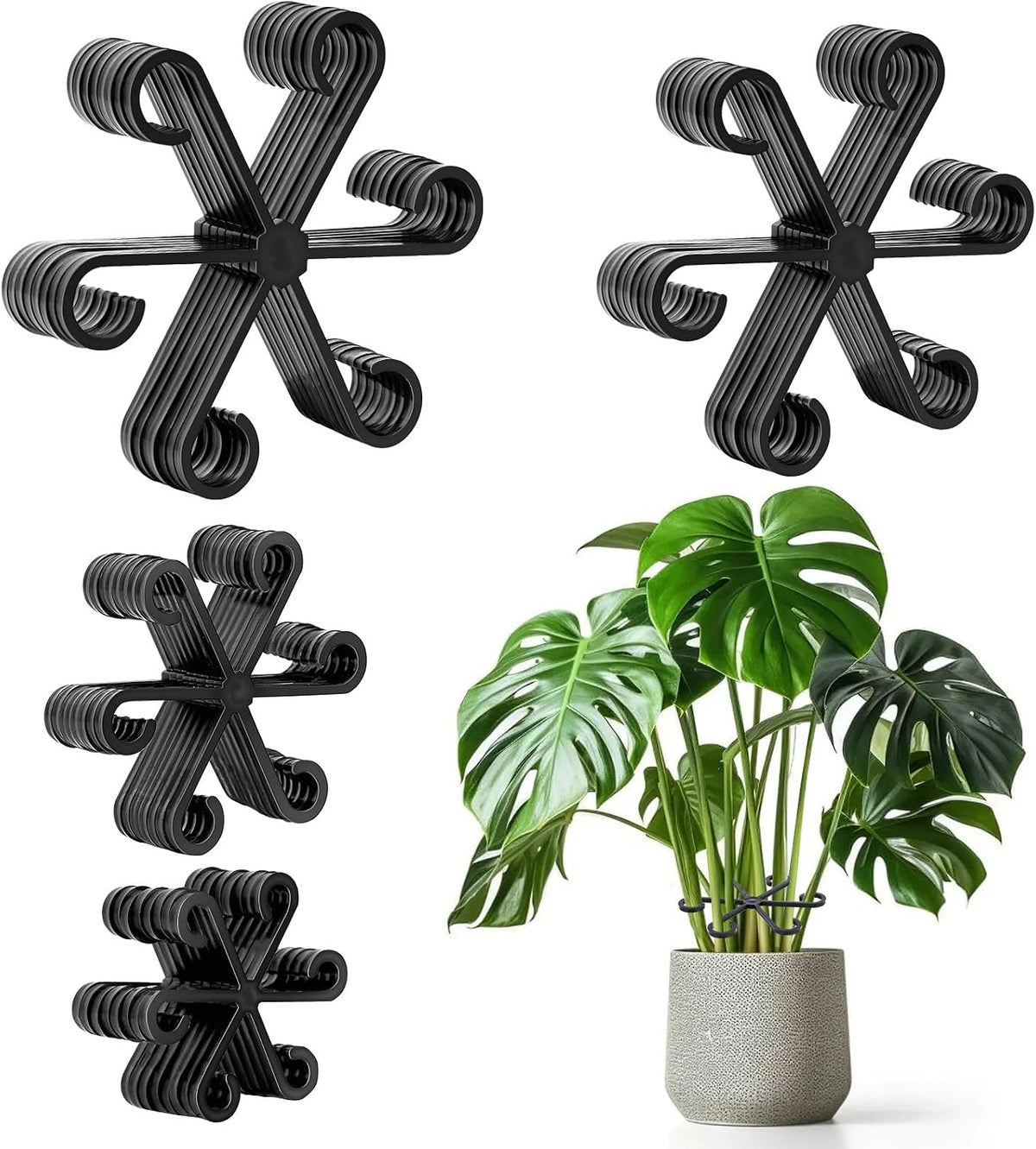 Plant Stem Support Clips | Help Indoor Plants Stay Upright