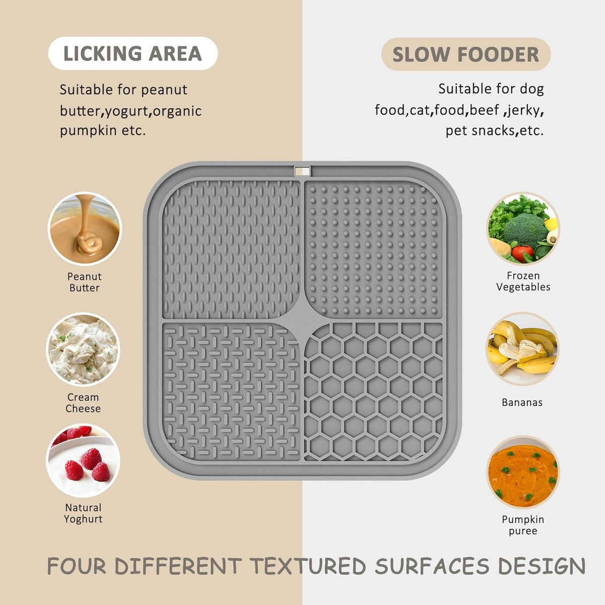 Suction Lick Mat for Dogs & Cats | Keeps Pets Engaged During Bath Time