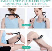 Neck Massager Shiatsu Deep Tissue Dual Trigger Point for Pain Relief