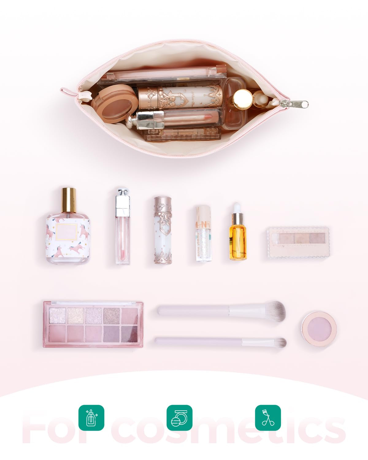 Everyday Makeup Pouch | Keep Purse Essentials Easy to Find