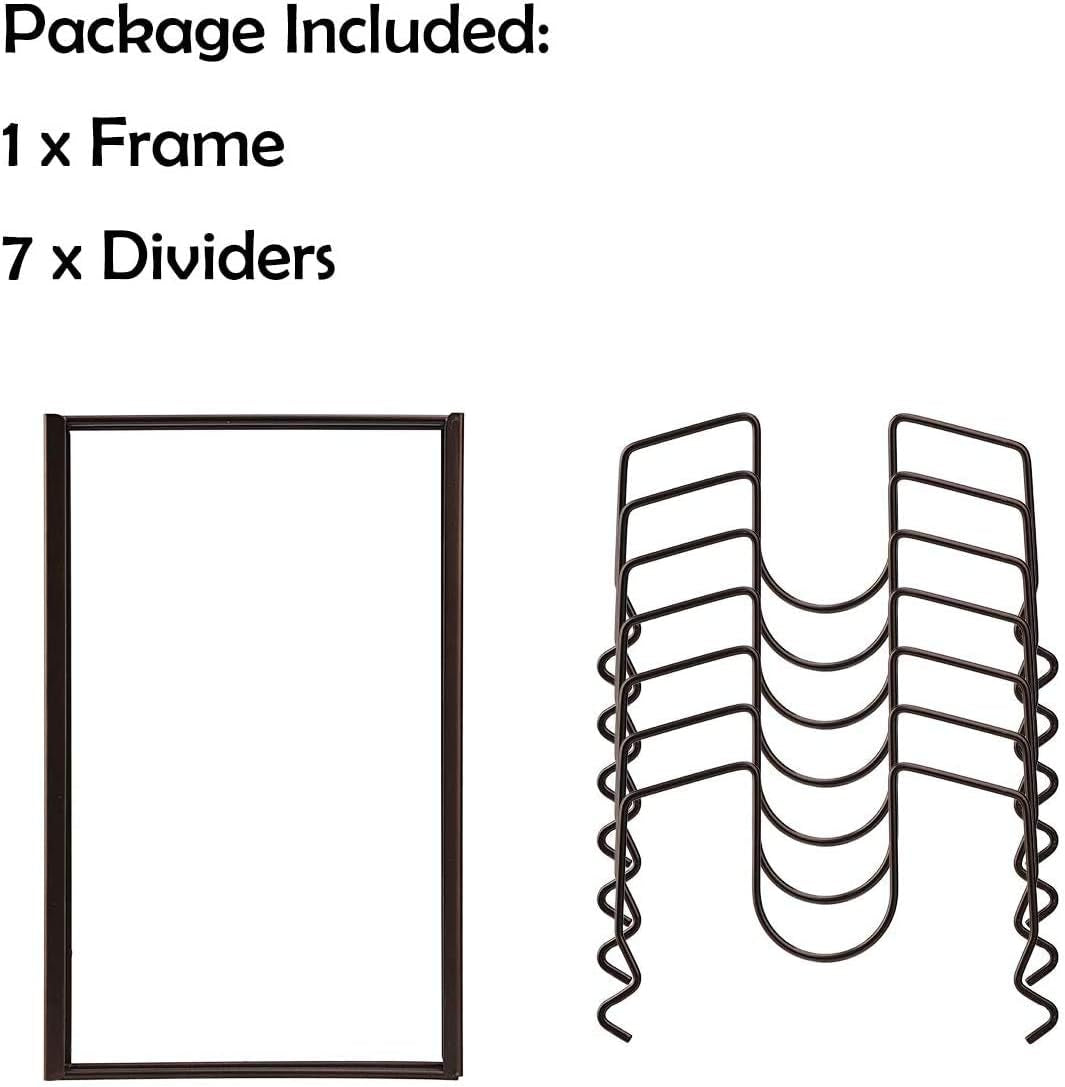 Adjustable Pot Lid Organizer | Clear Cabinets with Ease
