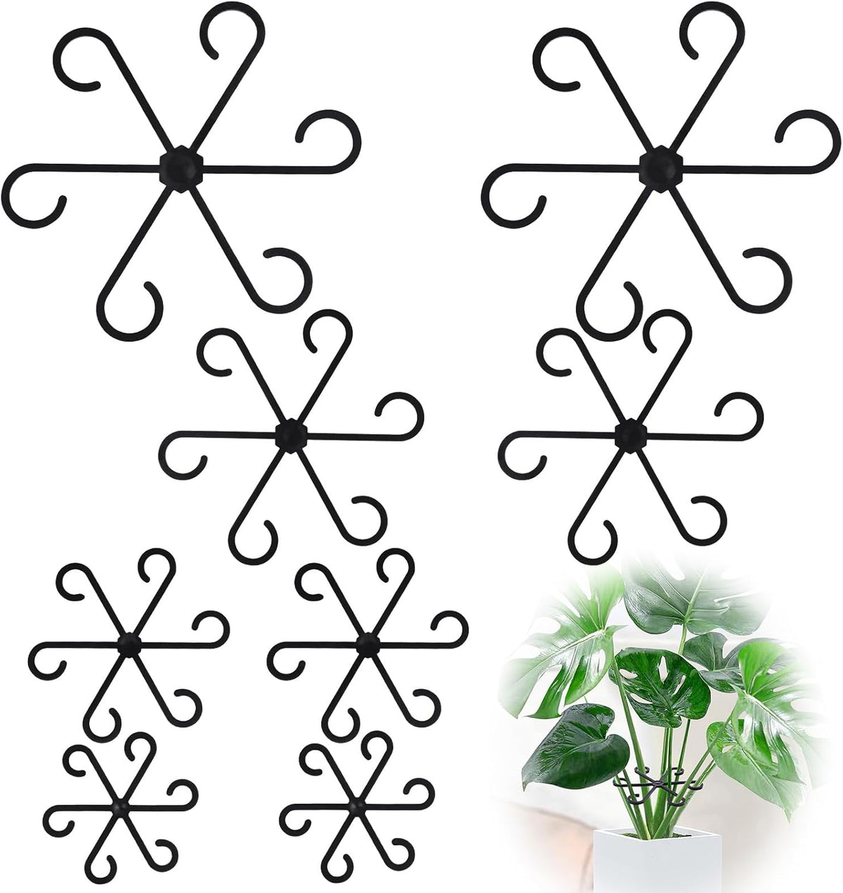 Plant Stem Support Clips | Help Indoor Plants Stay Upright
