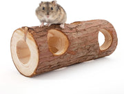 Wooden Hamster Tunnel | A Natural Hideout for Small Pets