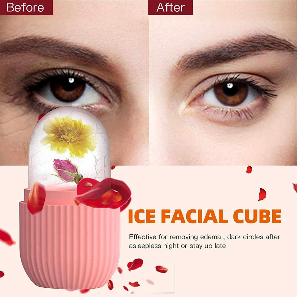 Reusable Ice Roller | A Refreshing Step for Face and Neck Care