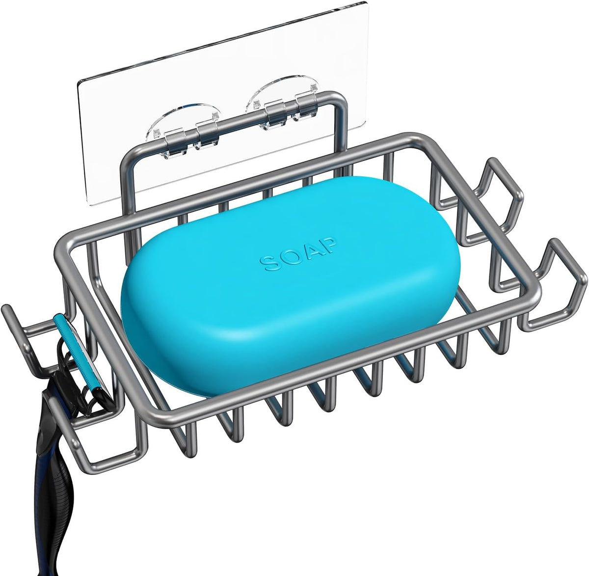 Adhesive Shower Soap Holder | Keep Your Bar Soap Within Reach