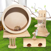 Hamster Activity Set with Quiet Wheel | Everyday Play for Small Pets