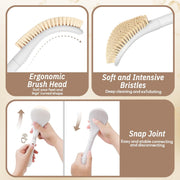 Long-Handle Foot Brush | Easier Reach for Everyday Shower Care
