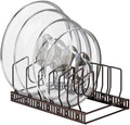 Adjustable Pot Lid Organizer | Clear Cabinets with Ease