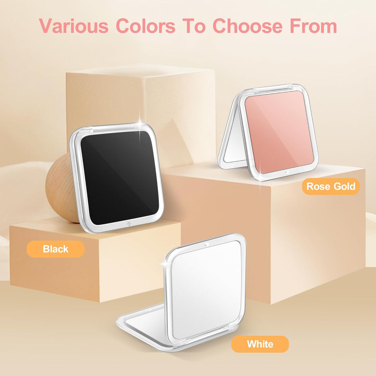 30X Compact Magnifying Mirror | Clearer Detail for Quick Touch-Ups