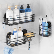 Suction Cup Shower Caddy | Keep Daily Essentials in One Place