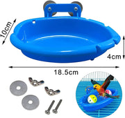 Hanging Bird Bath for Cages | A Simple Splash Zone for Small Birds