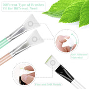 Face Mask Mixing Bowl Set,  11 Pcs DIY Facemask Mixing Tool Kit with Facial Mask Bowl Stick Spatula Silicone Brush Spray Bottle Puff Soaking Bottle Gauges