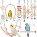 Bird Toy Set for Parakeets | More Ways to Climb, Chew, and Explore