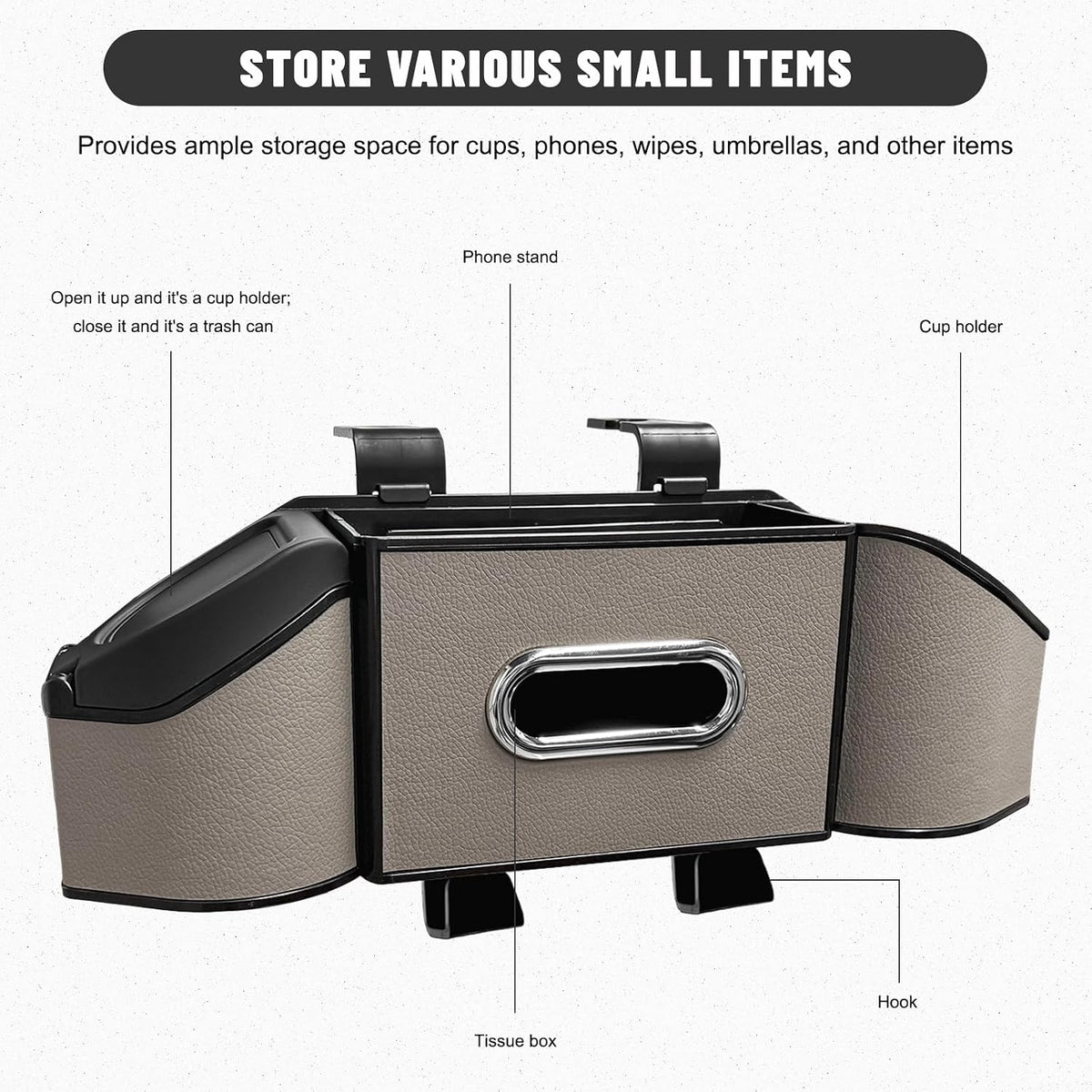 Car Backseat Organizer | Keep Drives Tidier and Essentials Within Reach