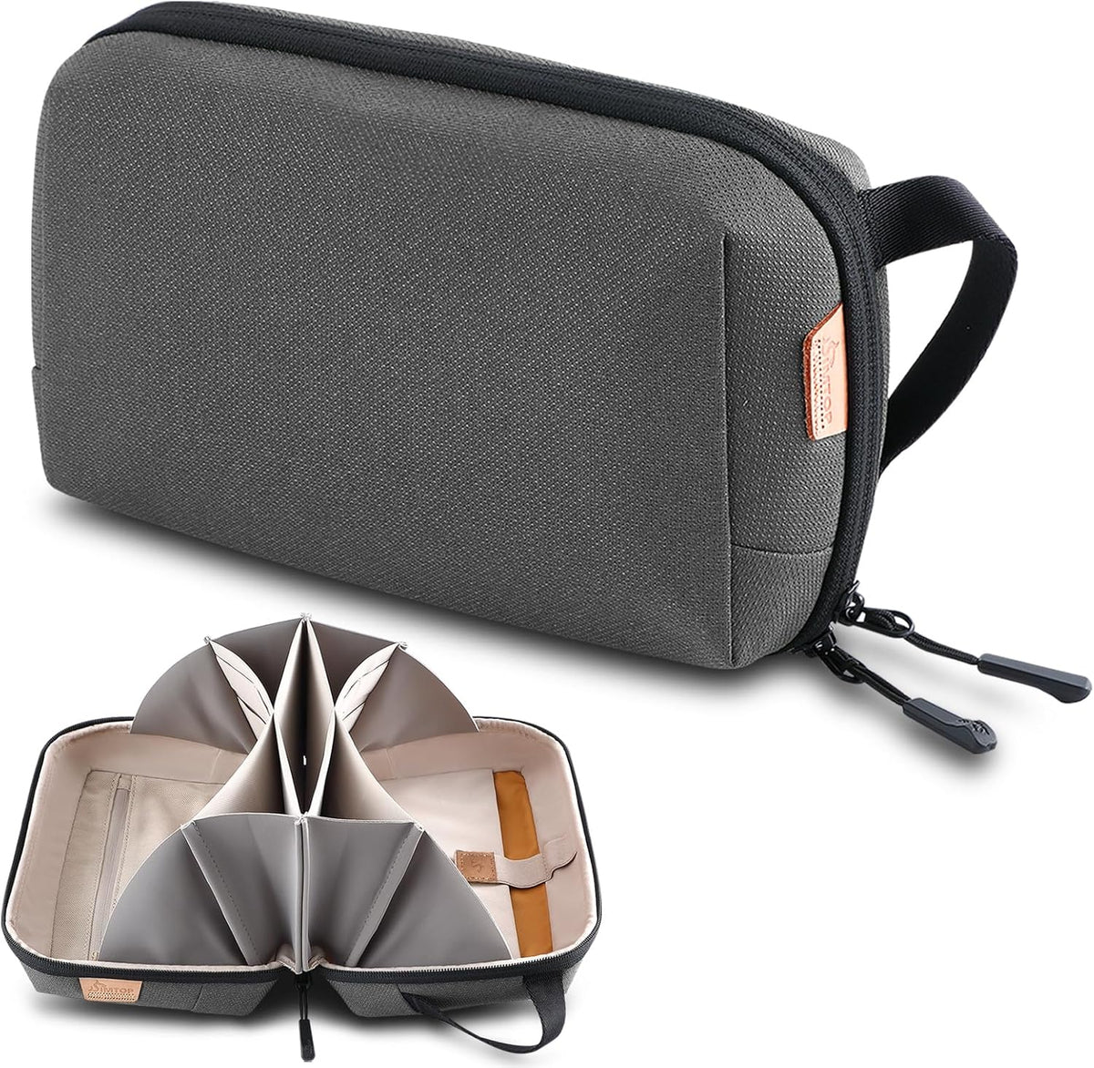 Compact Tech Organizer Pouch | Keep Cords and Chargers Easy to Find