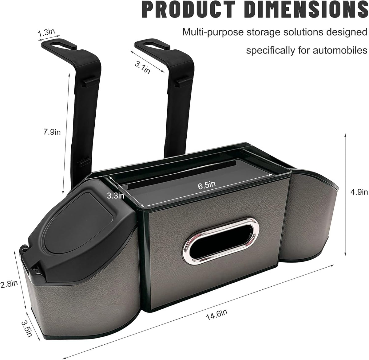 Car Backseat Organizer | Keep Drives Tidier and Essentials Within Reach