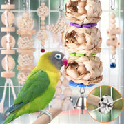 Bird Toy Set for Parakeets | More Ways to Climb, Chew, and Explore
