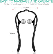 Neck Massager Shiatsu Deep Tissue Dual Trigger Point for Pain Relief