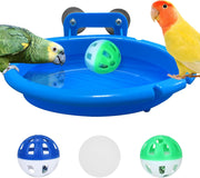 Hanging Bird Bath for Cages | A Simple Splash Zone for Small Birds