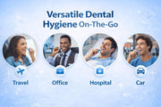3-in-1 Floss Picks with Tongue Scraper | Freshen Up On the Go