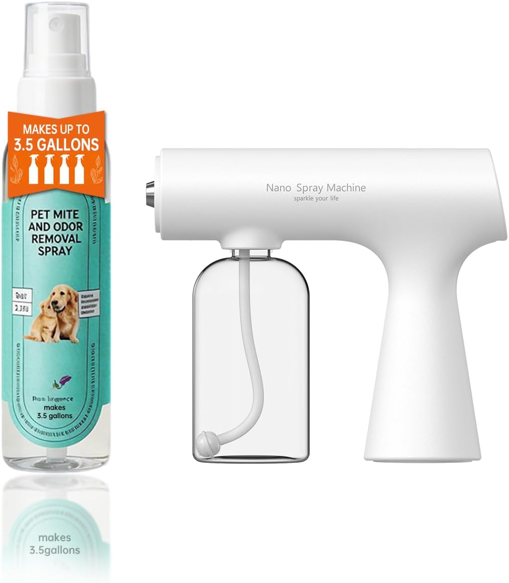 New Nano Blue Light Deodorizer Spray | Refillable Pet & Home Odor Eliminator