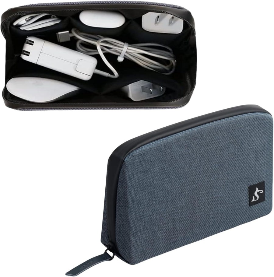 Compact Tech Organizer Pouch | Keep Cords and Chargers Easy to Find