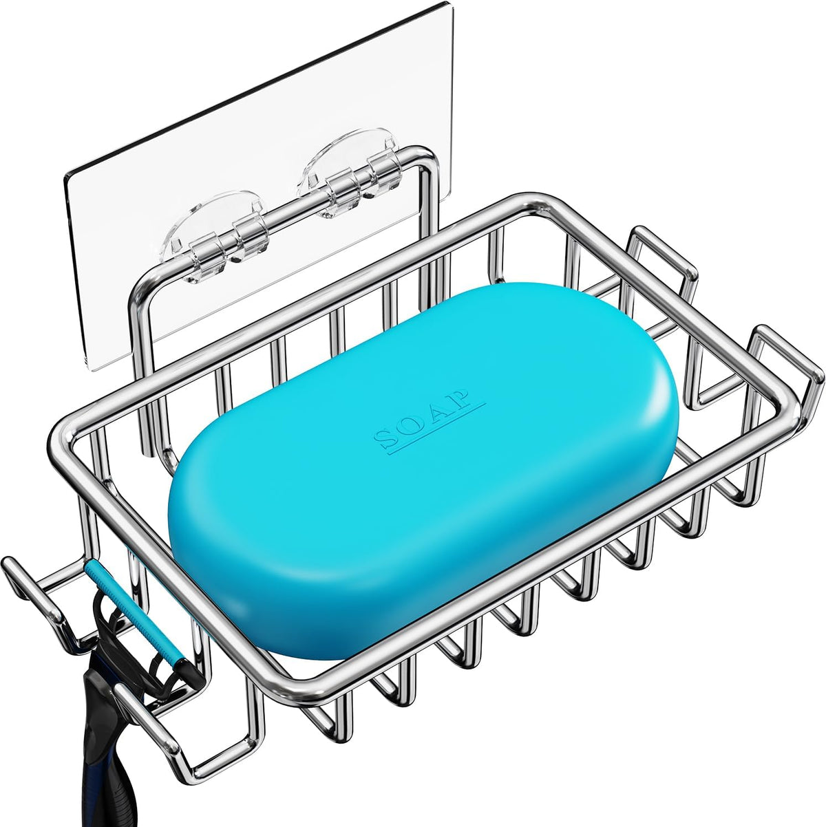 Adhesive Shower Soap Holder | Keep Your Bar Soap Within Reach