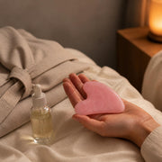 Magic Massage Stone – Pink Facial, Neck & Body Self-Massage Tool for Daily Relaxation