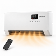 New Generation Smart Wall Heater |  1500W Fast Heating with Thermostat and Remote Control 