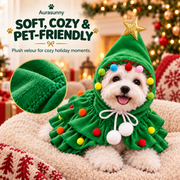2026 Cute Christmas Pet Cape | Christmas Tree Role-Play Wear for Dogs and Cats