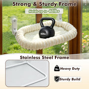 Foldable Cat Window Perch | A Soft Spot for Sunny Naps