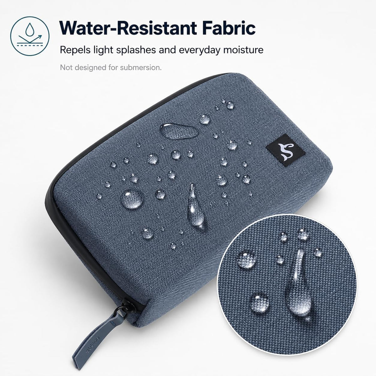 Compact Tech Organizer Pouch | Keep Cords and Chargers Easy to Find