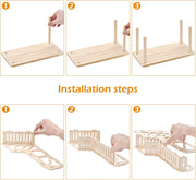 Wooden Hamster Play Platform | More Space to Climb and Explore
