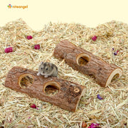 Wooden Hamster Tunnel | A Natural Hideout for Small Pets