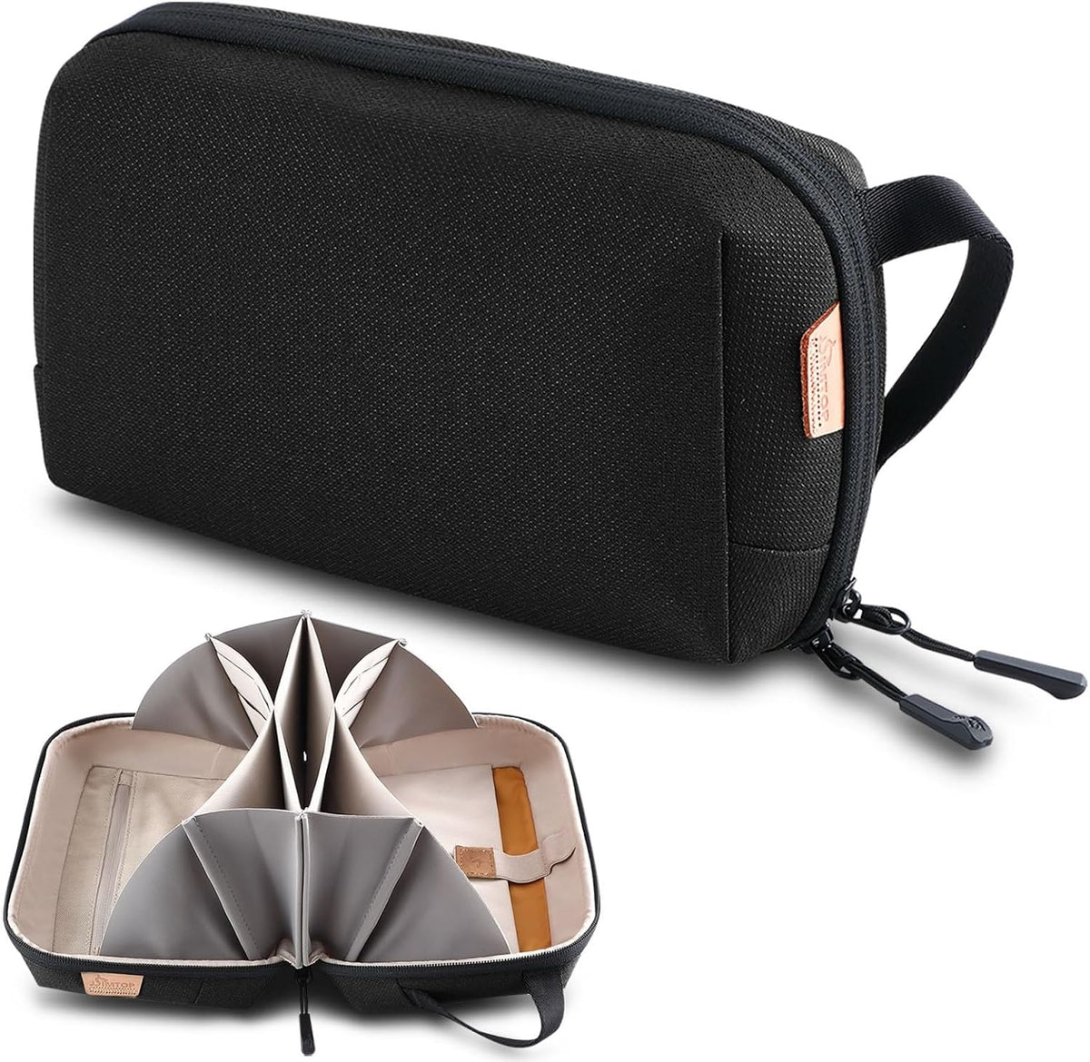 Compact Tech Organizer Pouch | Keep Cords and Chargers Easy to Find