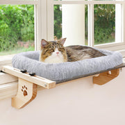 Wooden Cat Window Perch | A Sunny Spot for Everyday Naps