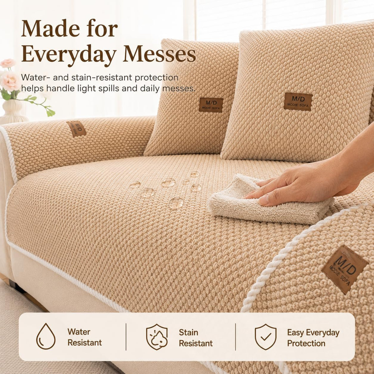 Washable Sofa Cover | Everyday Protection for Your Favorite Seat