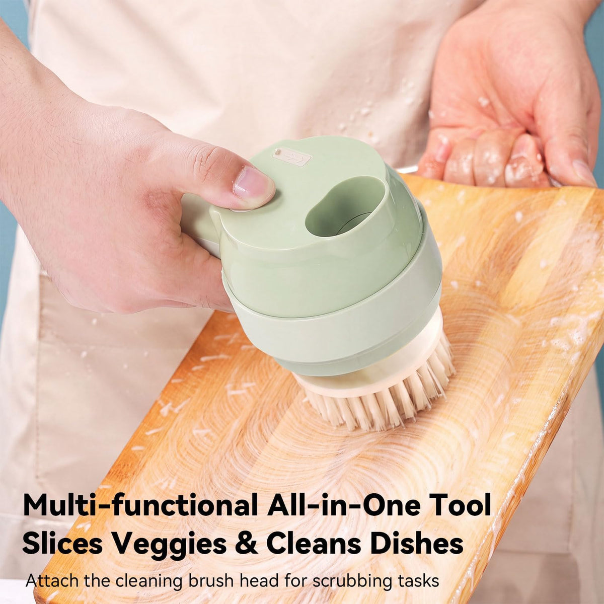 5-In-1 Wireless Electric Vegetable Chopper | Your Best Kitchen Multi-Function Food Processor 