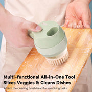 5-In-1 Wireless Electric Vegetable Chopper | Your Best Kitchen Multi-Function Food Processor 